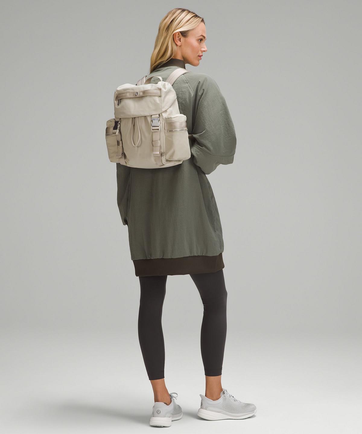 Beige Lululemon Wunderlust Bag Backpacks | NZ_LuLu80087