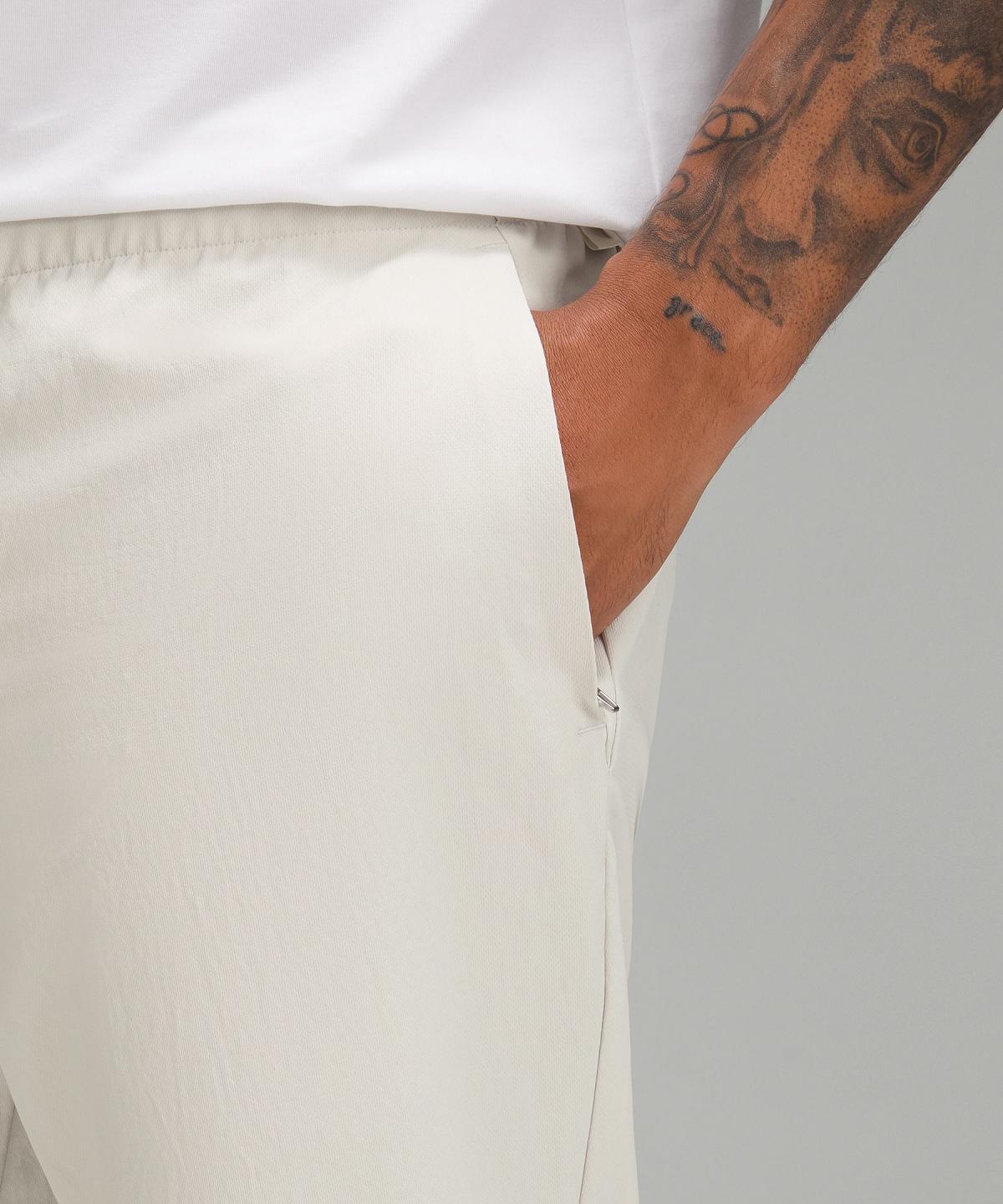 Beige White Lululemon New Venture Men Pants | NZ_LuLu58573