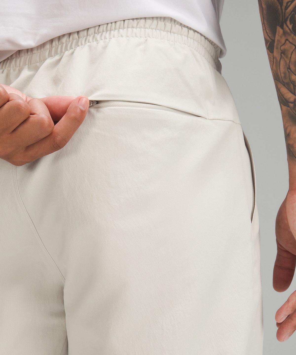 Beige White Lululemon New Venture Men Pants | NZ_LuLu58573