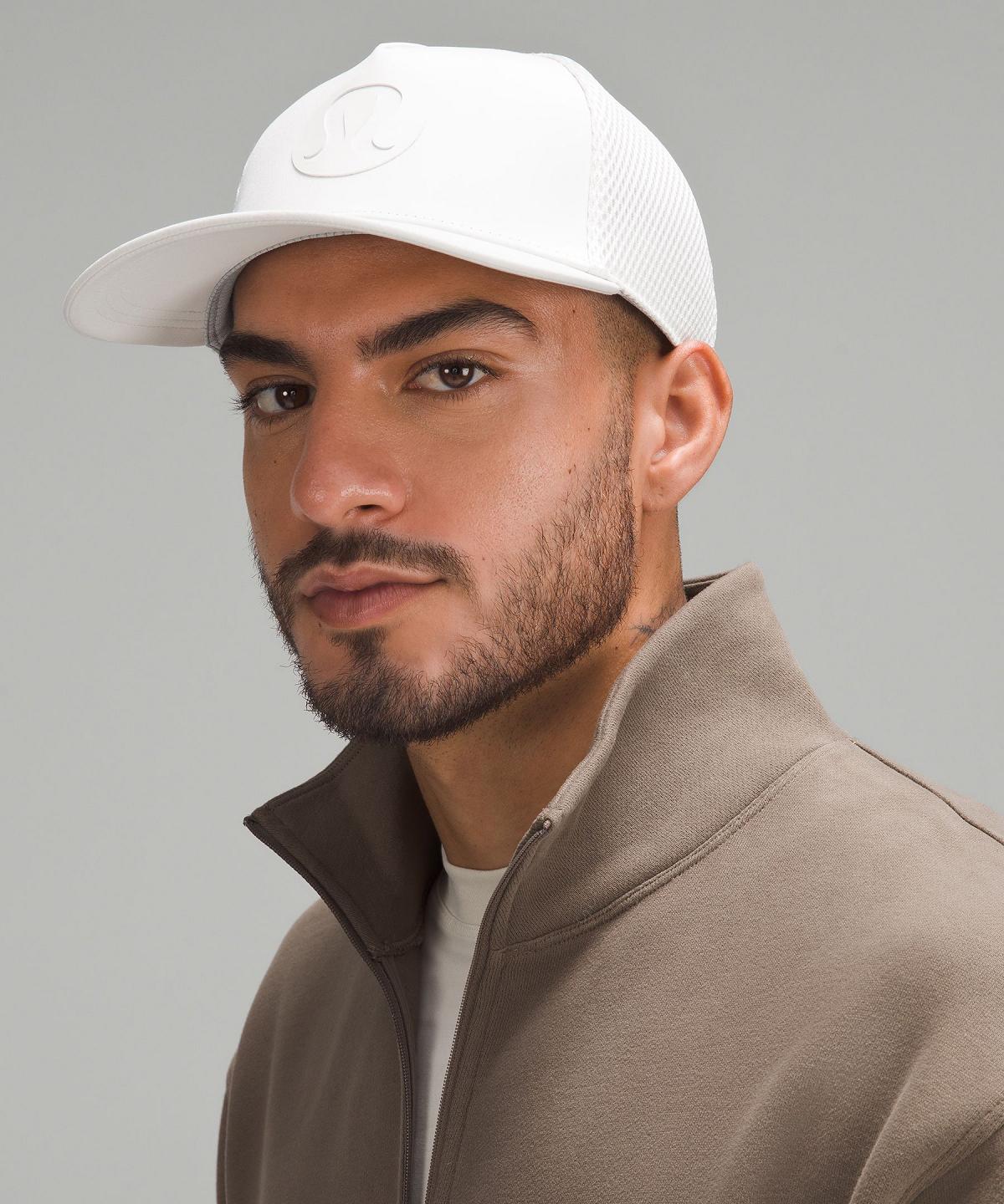 Beige White Lululemon Trucker Men Hats | NZ_LuLu35795