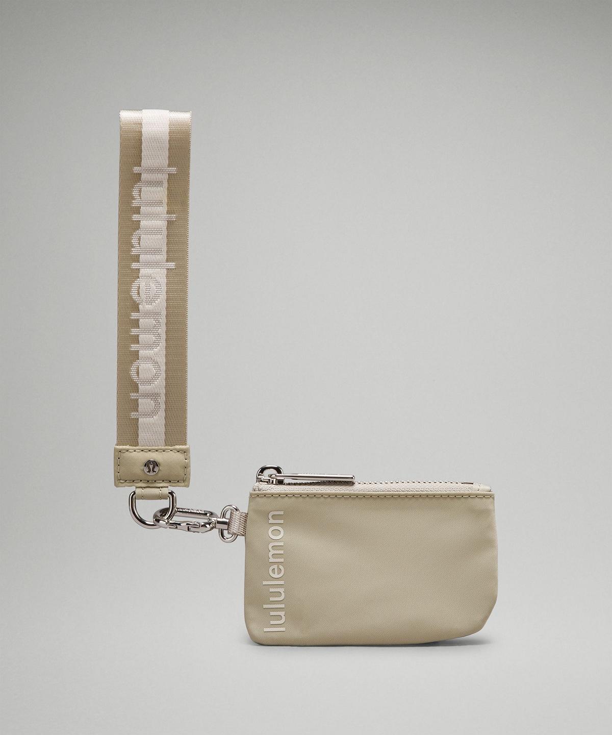 Beige / White Lululemon Dual Pouch Wristlet Bag Wallets & Pouches | NZ_LuLu13217