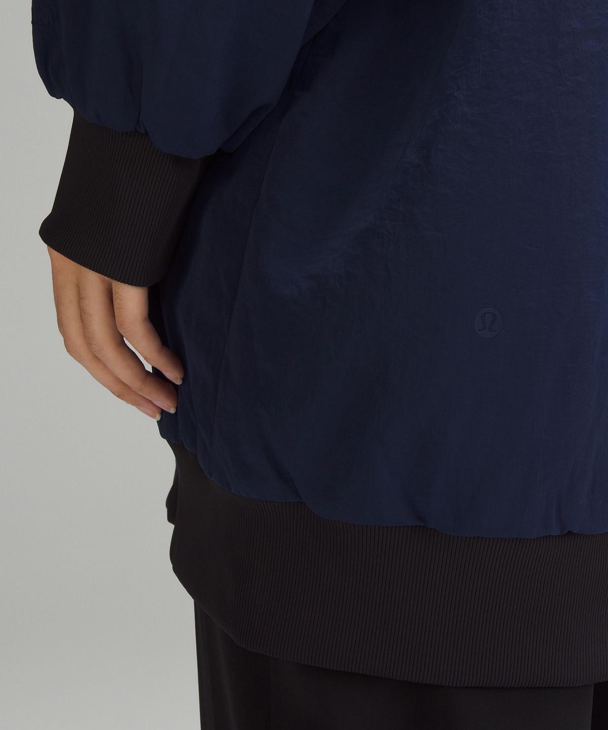 Black Blue Lululemon Non-Stop Bomber Women Coats & Jackets | NZ_LuLu98469