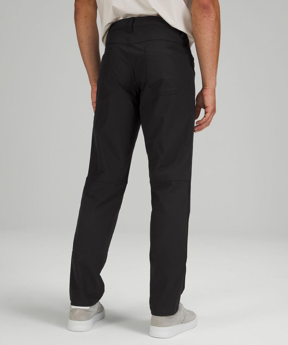 Black Lululemon ABC Classic-Fit 5 32"L Men Pants | NZ_LuLu25184