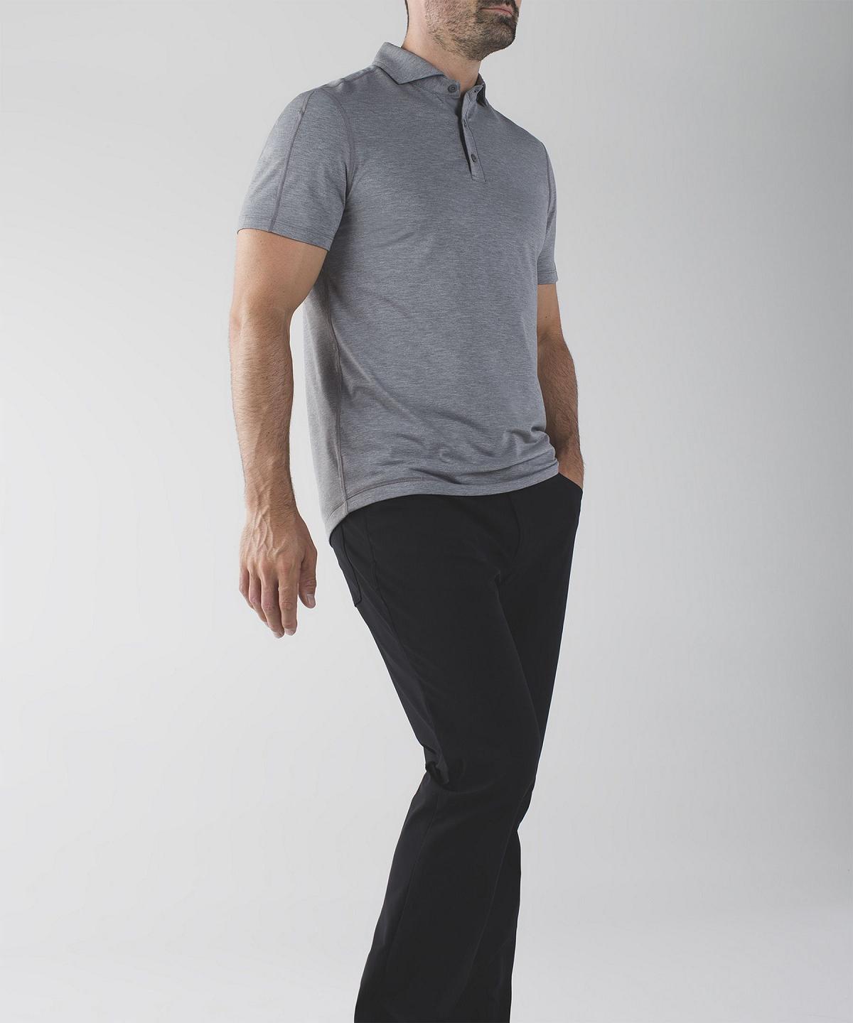 Black Lululemon ABC Classic-Fit 5 Pocket 37"L Men Pants | NZ_LuLu48064