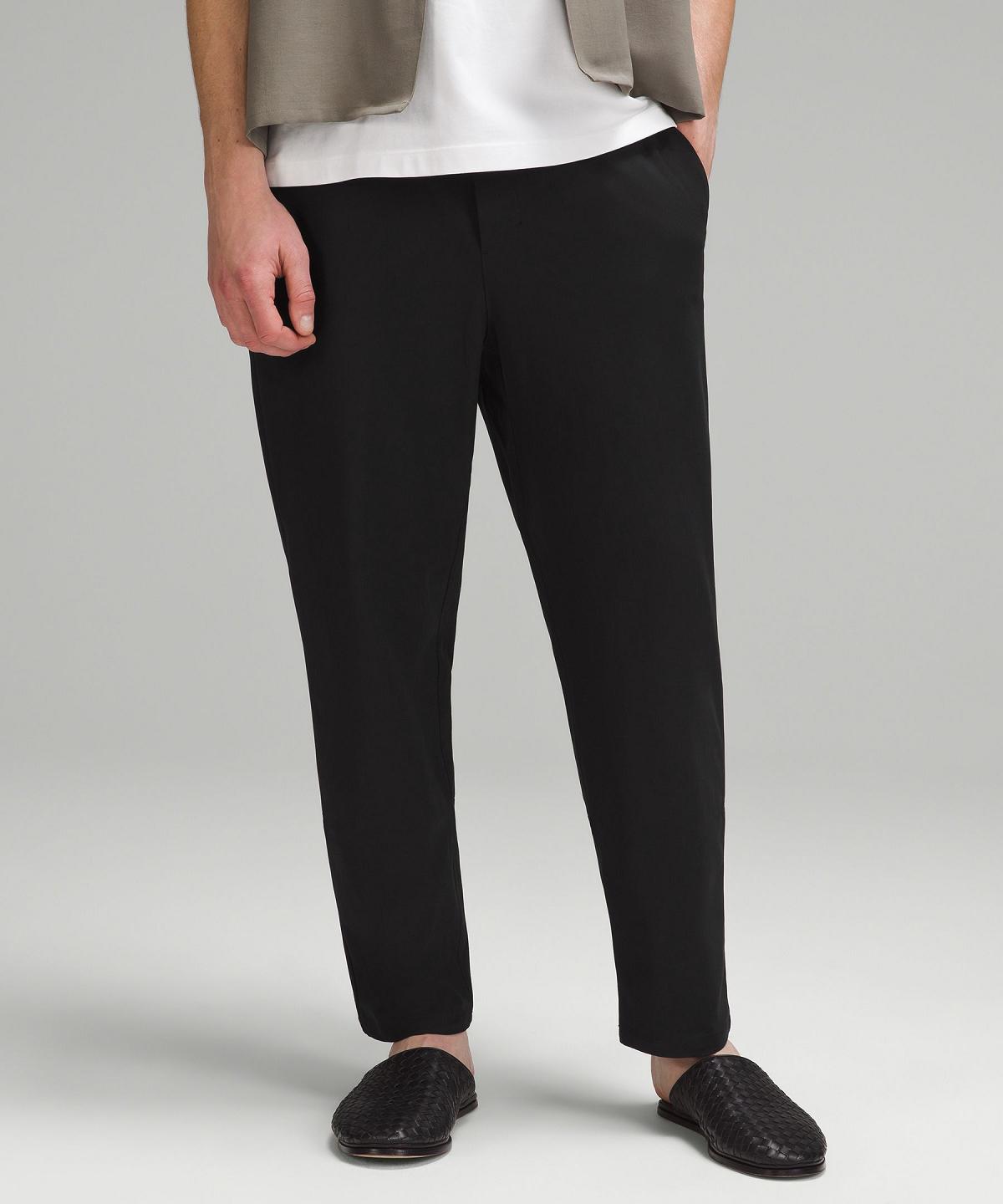 Black Lululemon ABC Warpstreme Pull-On Men Trousers | NZ_LuLu31279