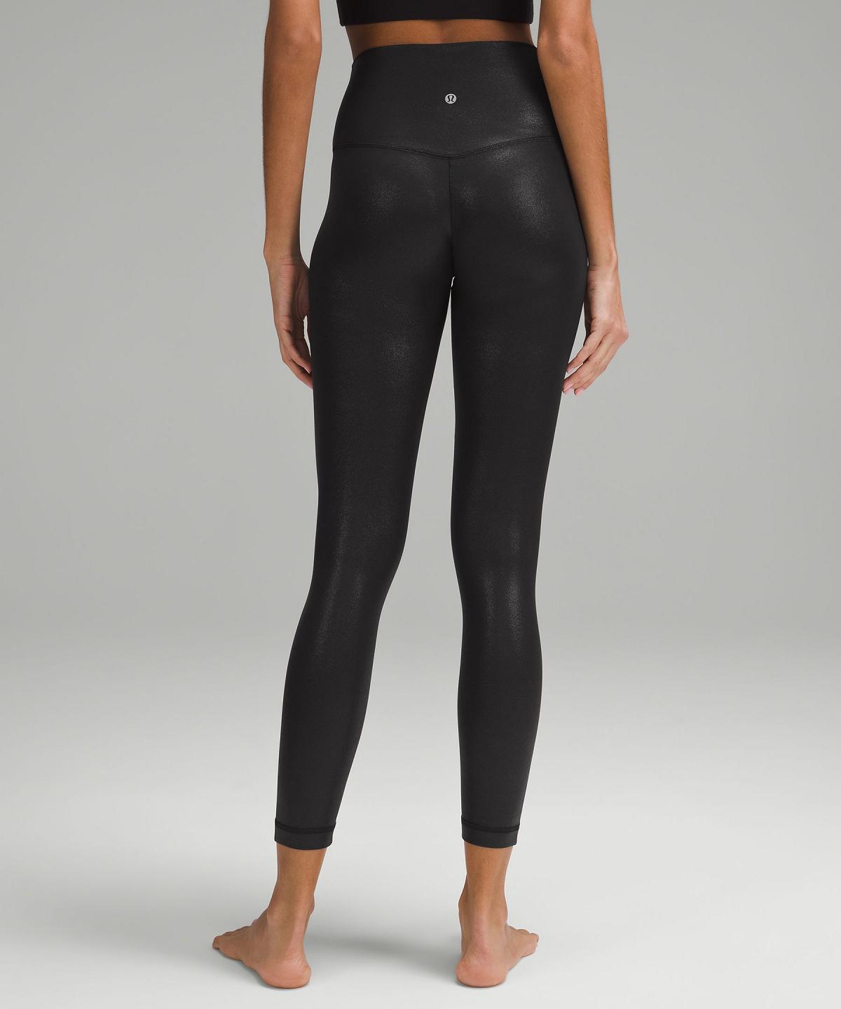 Black Lululemon Align™ High-Rise25" Women Pants | NZ_LuLu42651