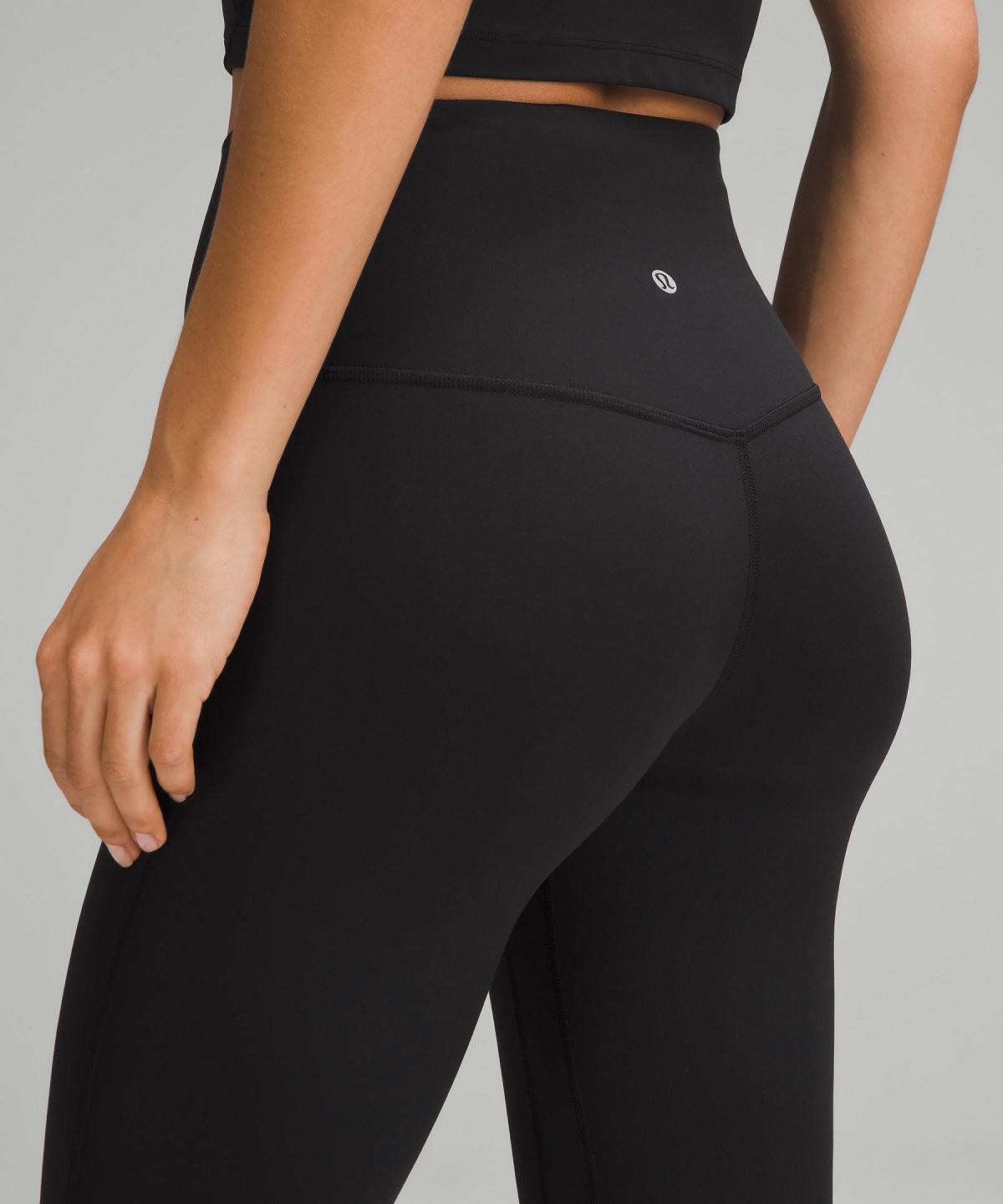 Black Lululemon Align™ High-Rise Mini-Flare Women Pants | NZ_LuLu81691