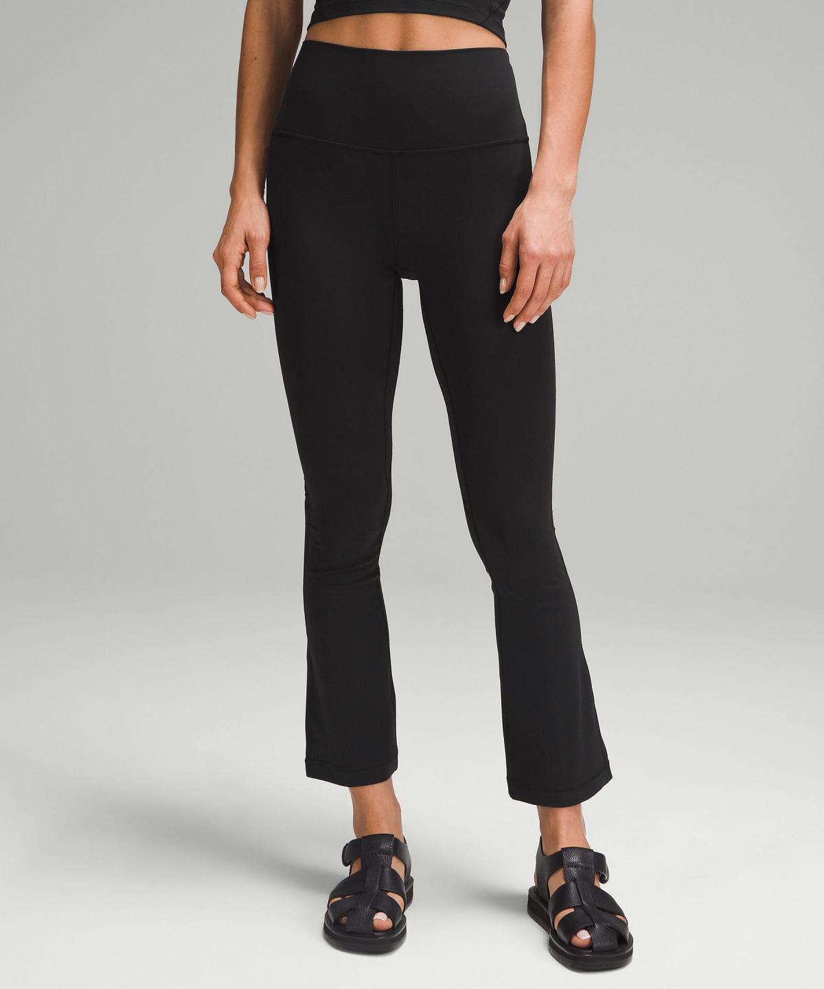 Black Lululemon Align™ High-Rise Mini-Flare Women Pants | NZ_LuLu81691