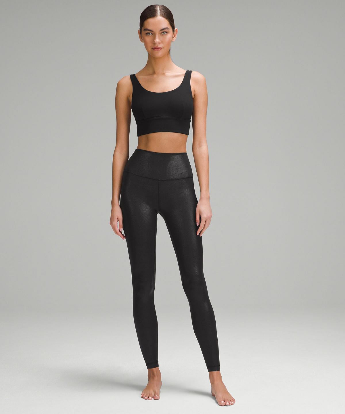 Black Lululemon Align™ High-Rise Pant 28" Women Leggings | NZ_LuLu66696