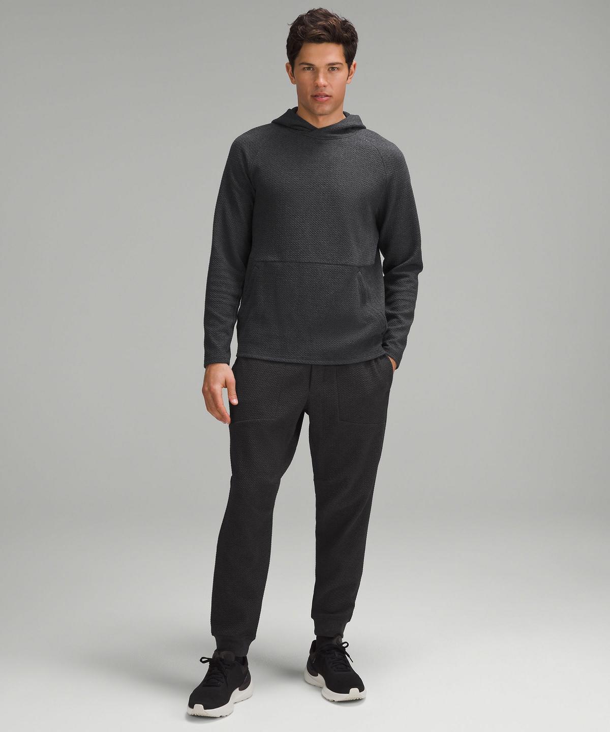 Black Lululemon At Ease Men Hoodies & Sweatshirts | NZ_LuLu36931