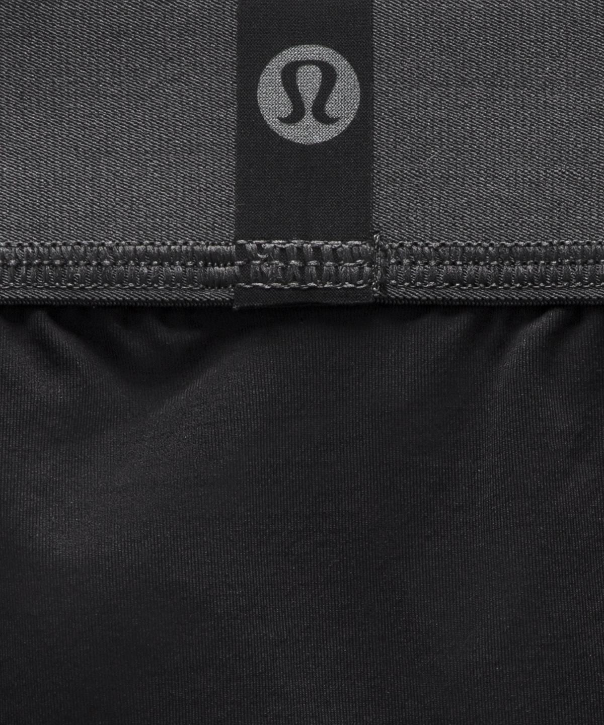 Black Lululemon Built to Move Long Boxer 7" Men Underwear | NZ_LuLu79245