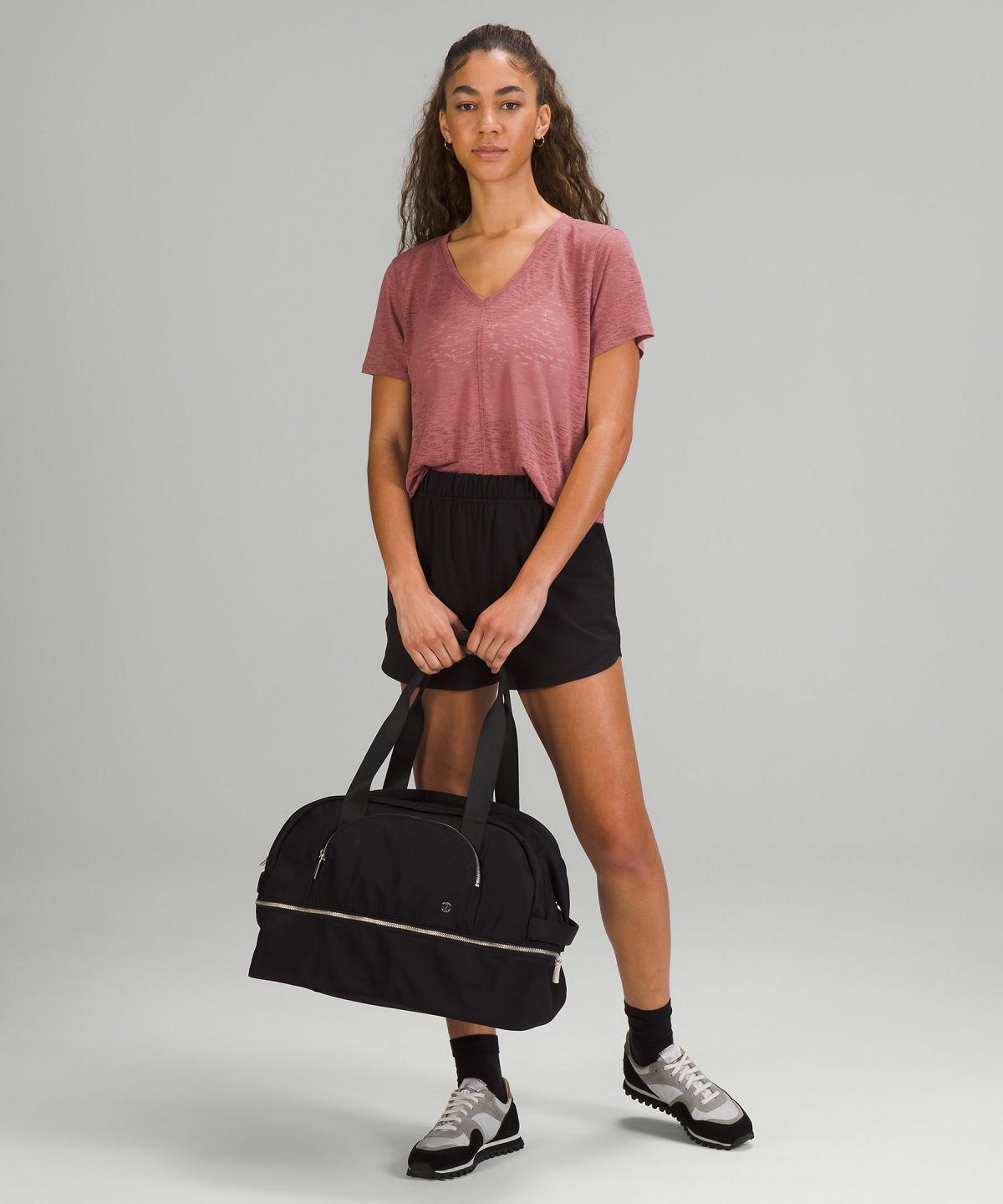 Black Lululemon City Adventurer 29L Bag Duffle Bags | NZ_LuLu15656