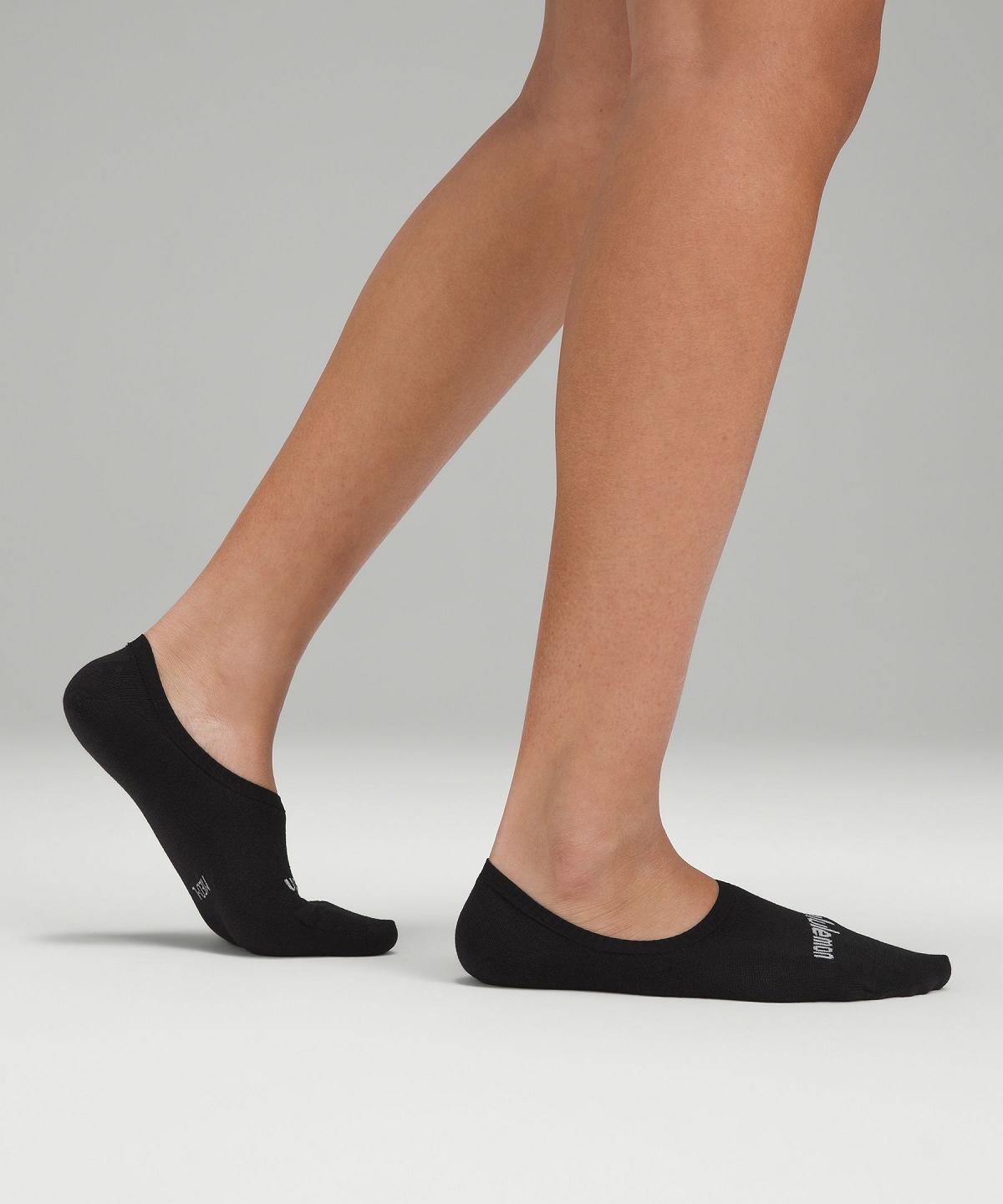 Black Lululemon Daily Stride Comfort No-Show Women Socks | NZ_LuLu69441