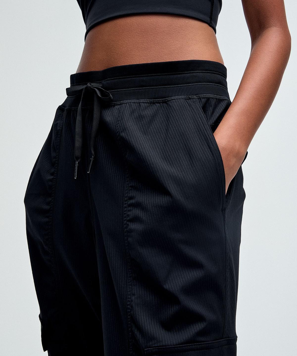 Black Lululemon Dance Studio Relaxed-Fit Mid-Rise Cargo Women Joggers | NZ_LuLu62846