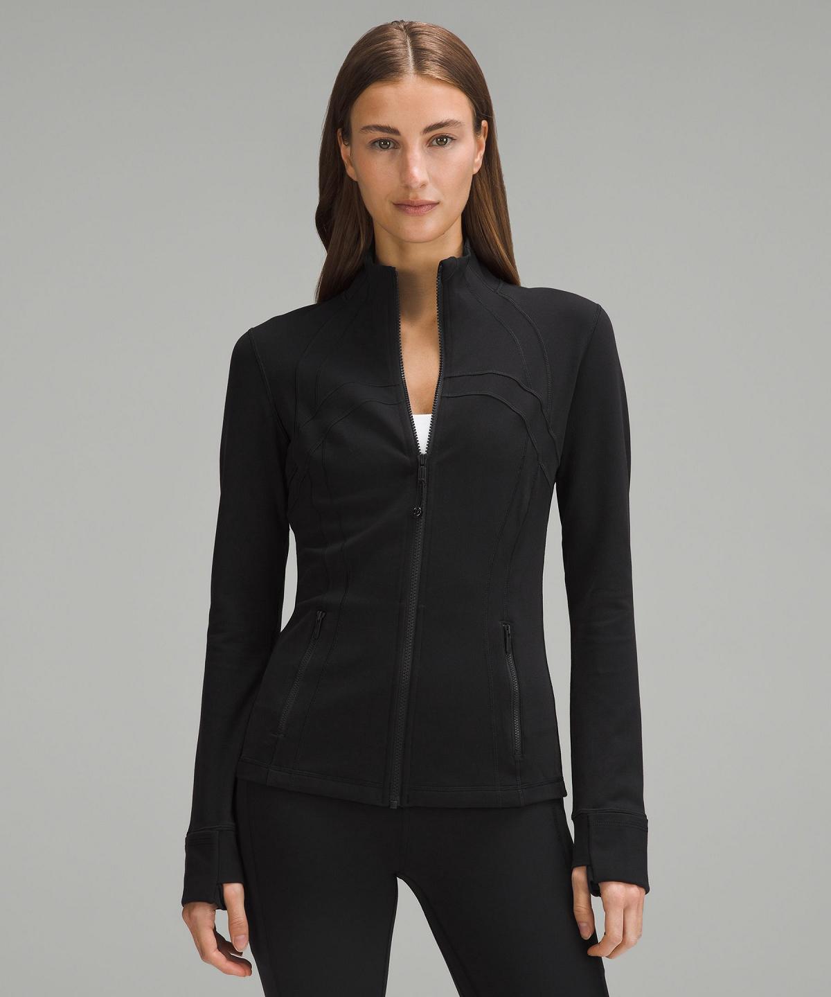 Black Lululemon Define Women Hoodies & Sweatshirts | NZ_LuLu12215