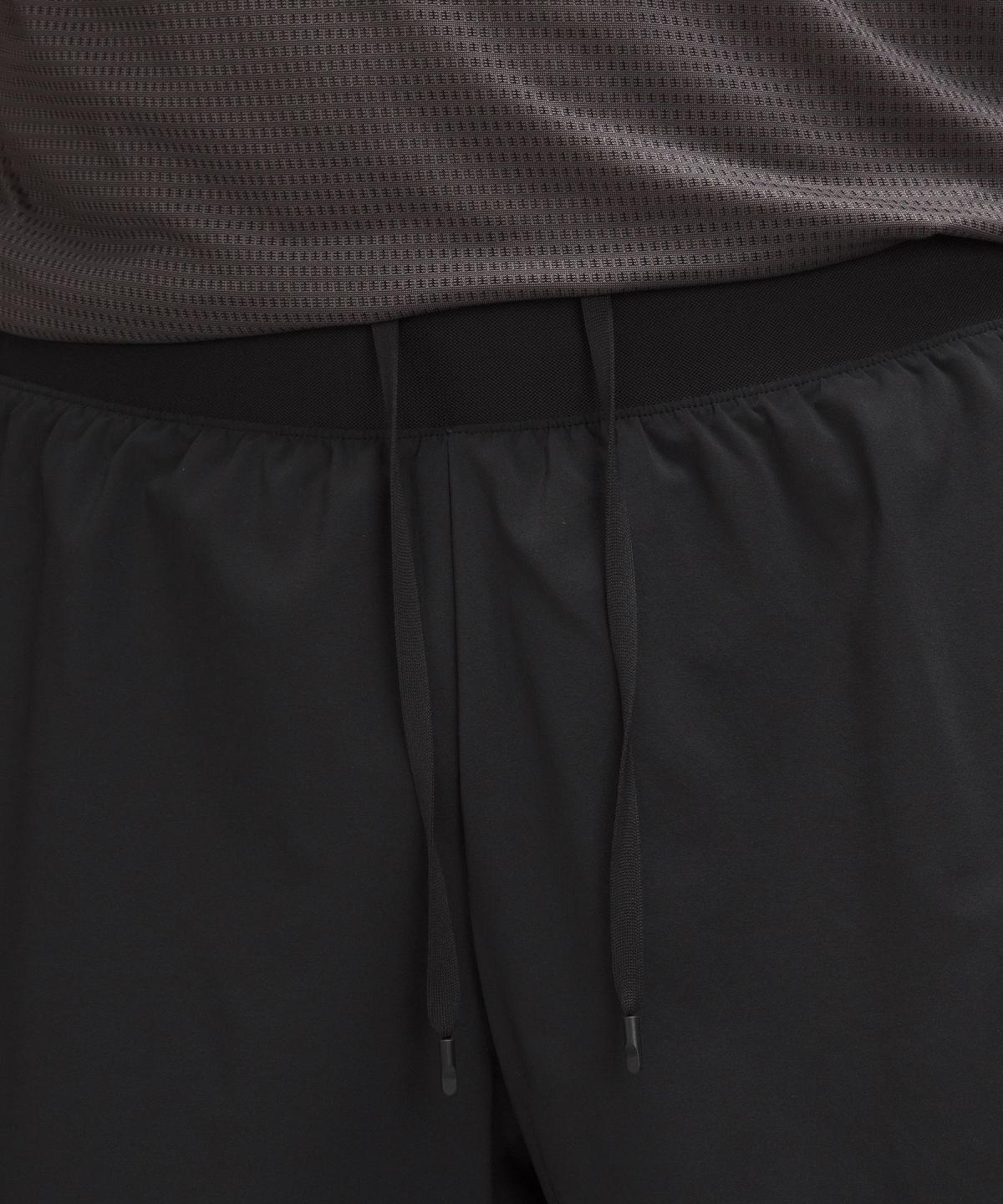 Black Lululemon Fast and Free Split 3" Men Shorts | NZ_LuLu78417