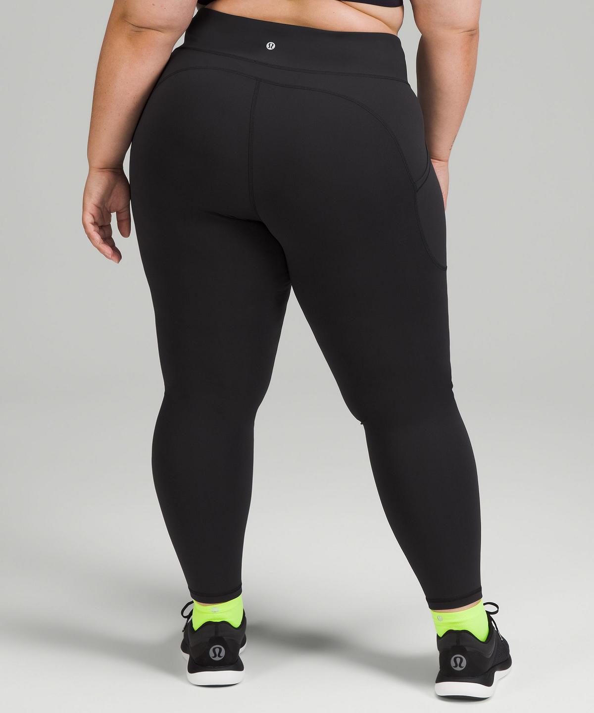 Black Lululemon Invigorate High-Rise Tight 25" Women Pants | NZ_LuLu91508