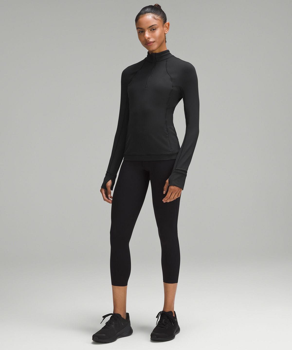 Black Lululemon It's Rulu Half Zip Women Hoodies & Sweatshirts | NZ_LuLu32021