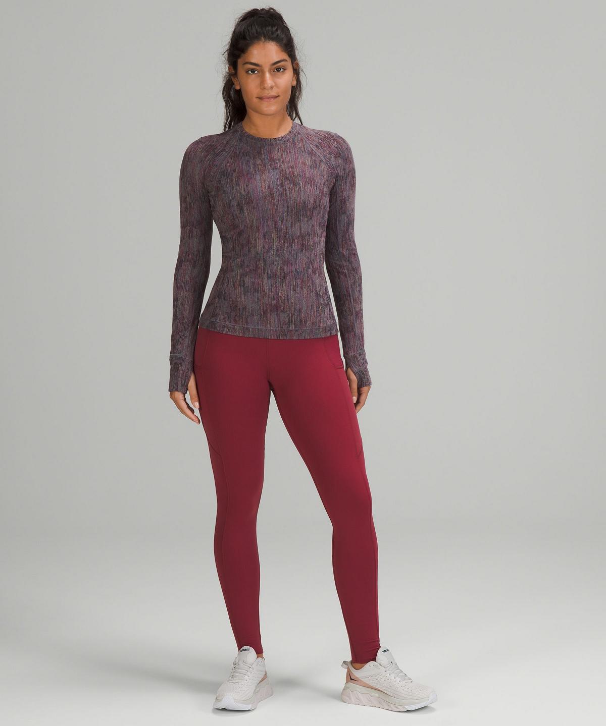 Black Lululemon It's Rulu Long-Sleeve Women Shirts | NZ_LuLu46481