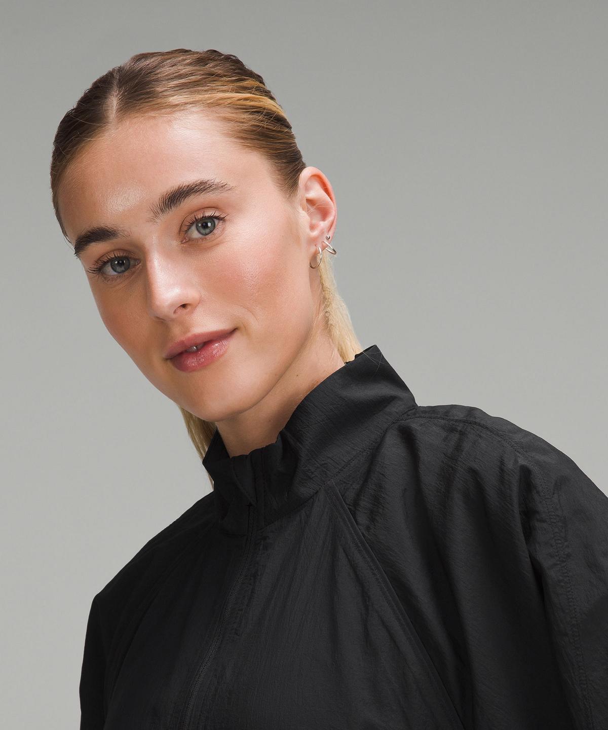 Black Lululemon License to Train Lightweight Women Coats & Jackets | NZ_LuLu50291