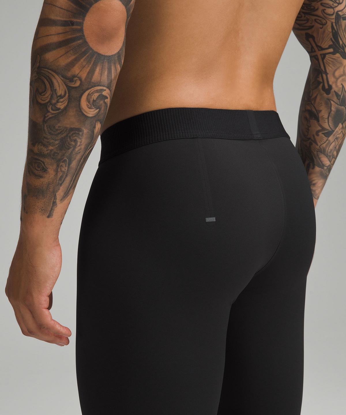 Black Lululemon License to Train Tight 27" Men Pants | NZ_LuLu40498