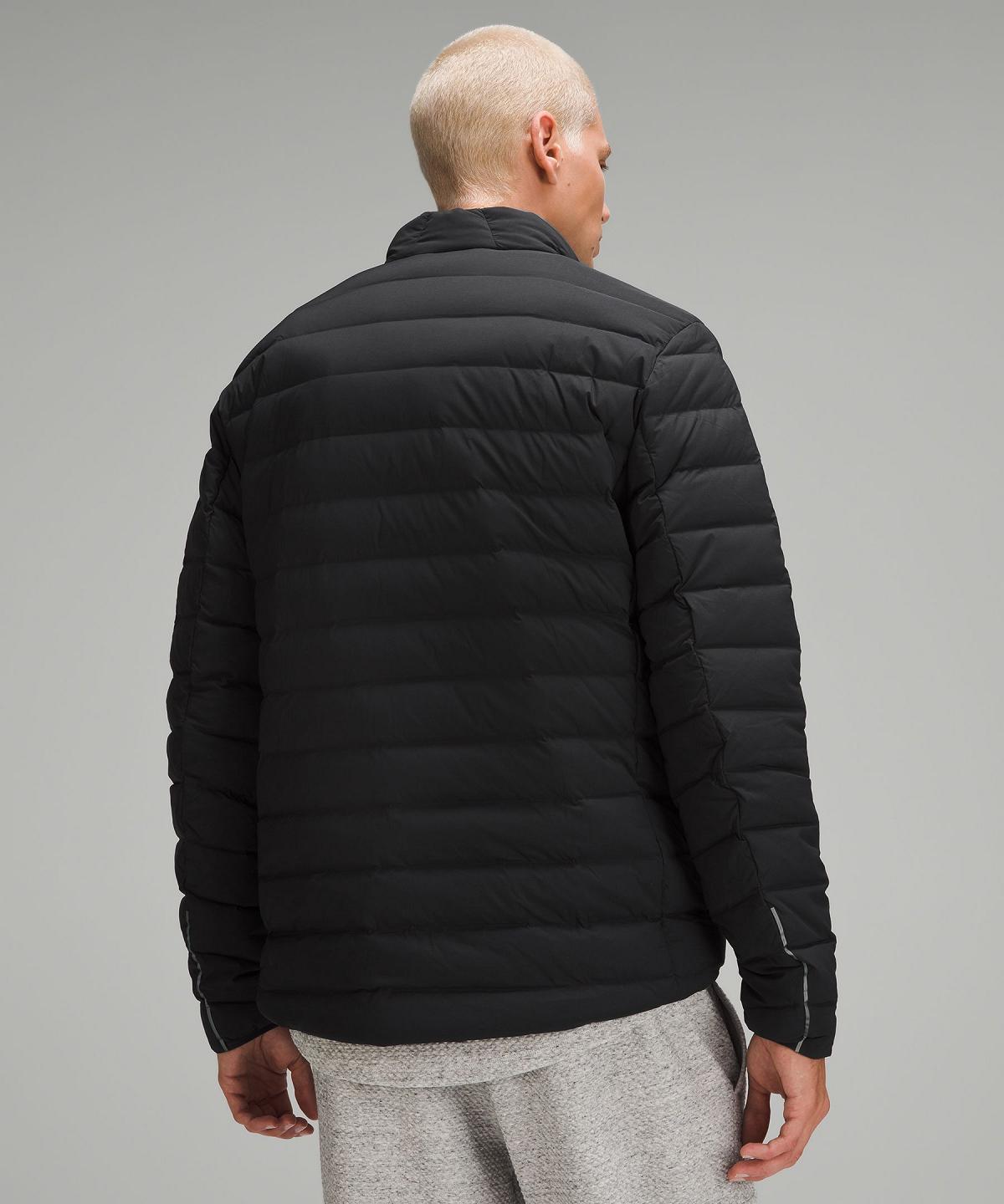 Black Lululemon Navigation Down Men Coats & Jackets | NZ_LuLu79929