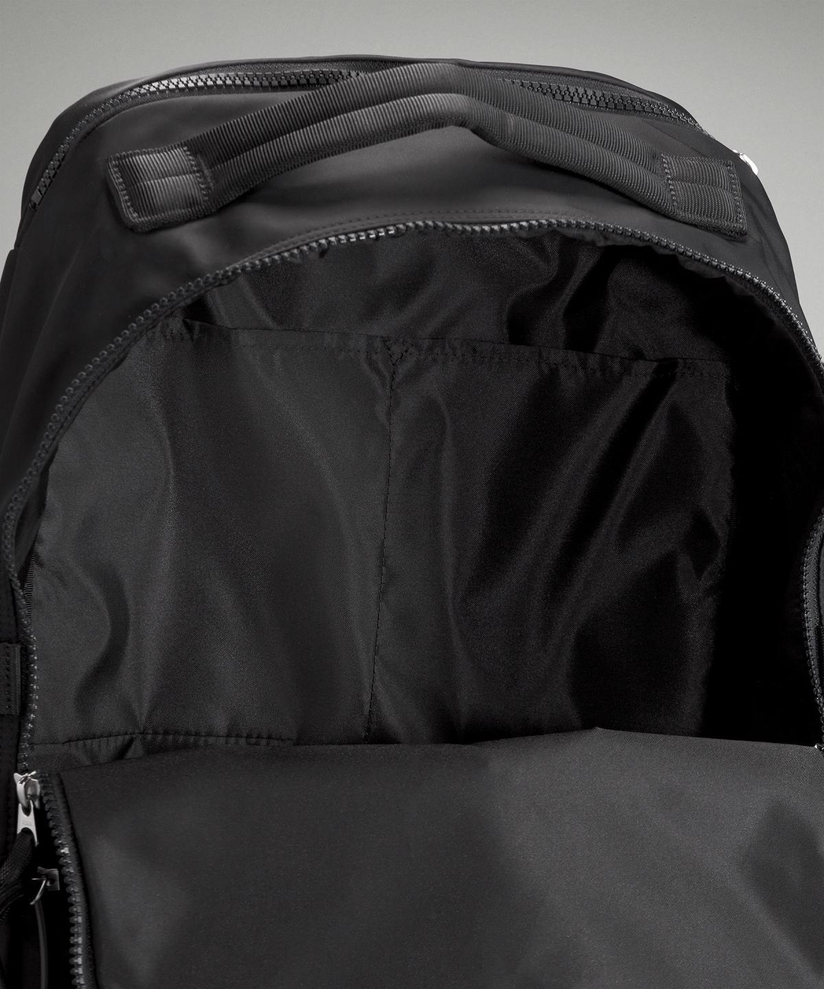 Black Lululemon New Crew 22L Bag Backpacks | NZ_LuLu16475