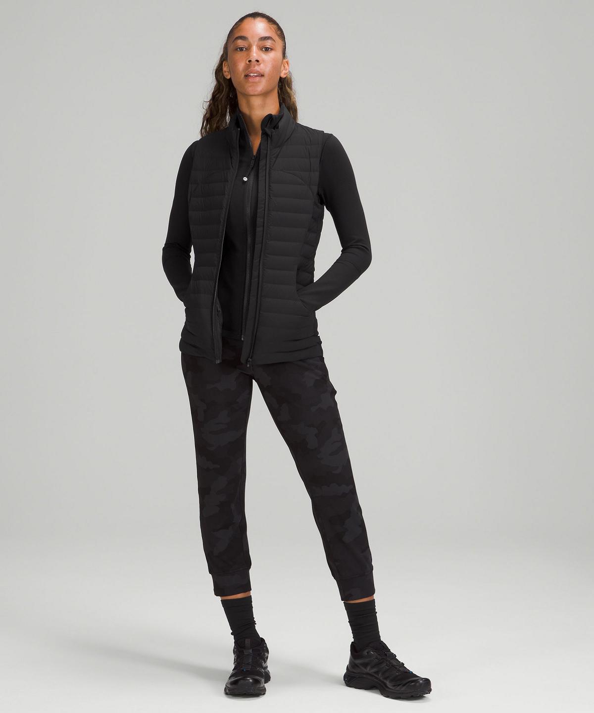 Black Lululemon Pack It Down Vest Women Coats & Jackets | NZ_LuLu72003