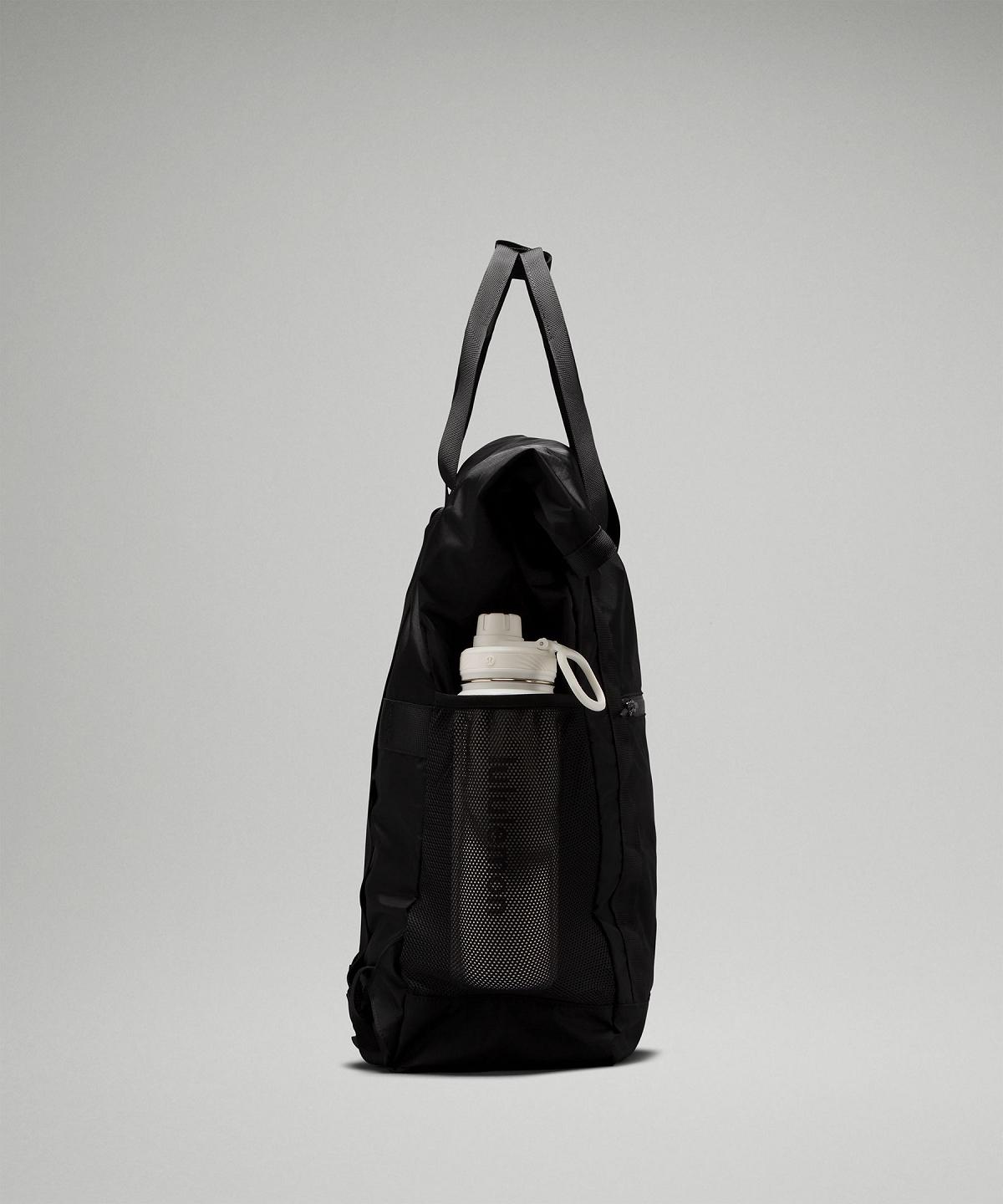 Black Lululemon Packable 32L Bag Backpacks | NZ_LuLu32280