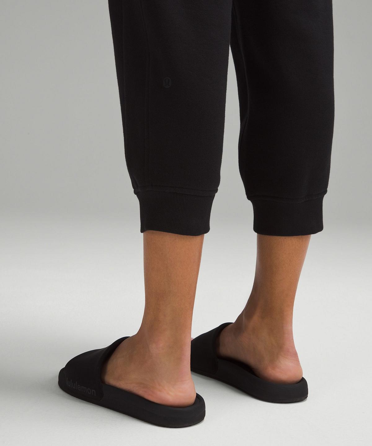 Black Lululemon Scuba High-Rise Cropped Women Joggers | NZ_LuLu44244