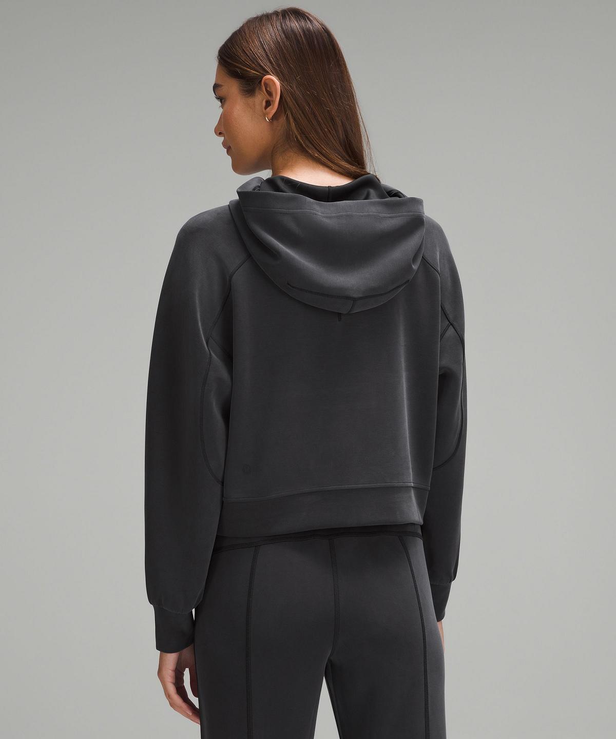 Black Lululemon Softstreme Women Hoodies & Sweatshirts | NZ_LuLu53401