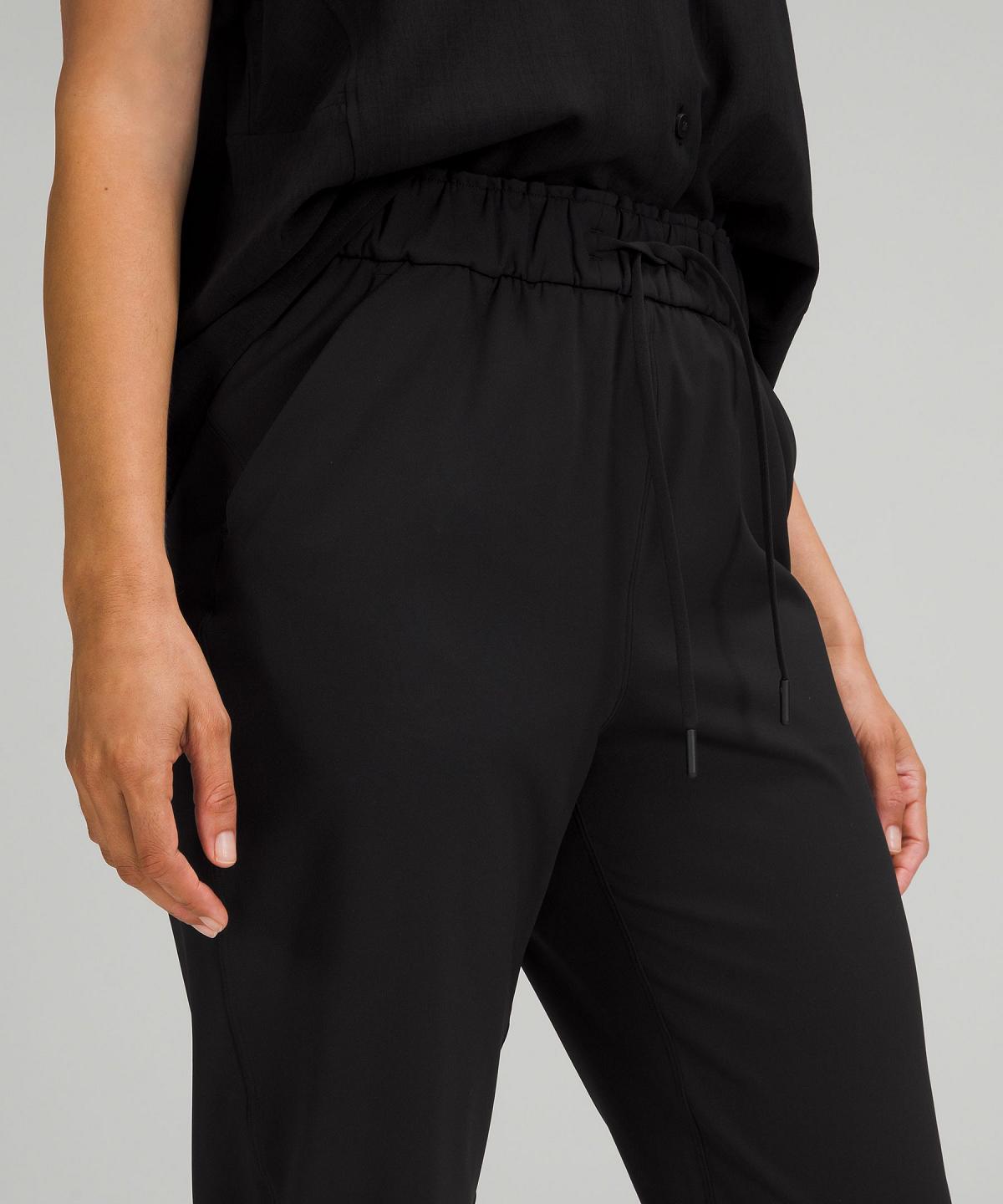 Black Lululemon Stretch High-Rise Women Joggers | NZ_LuLu97693