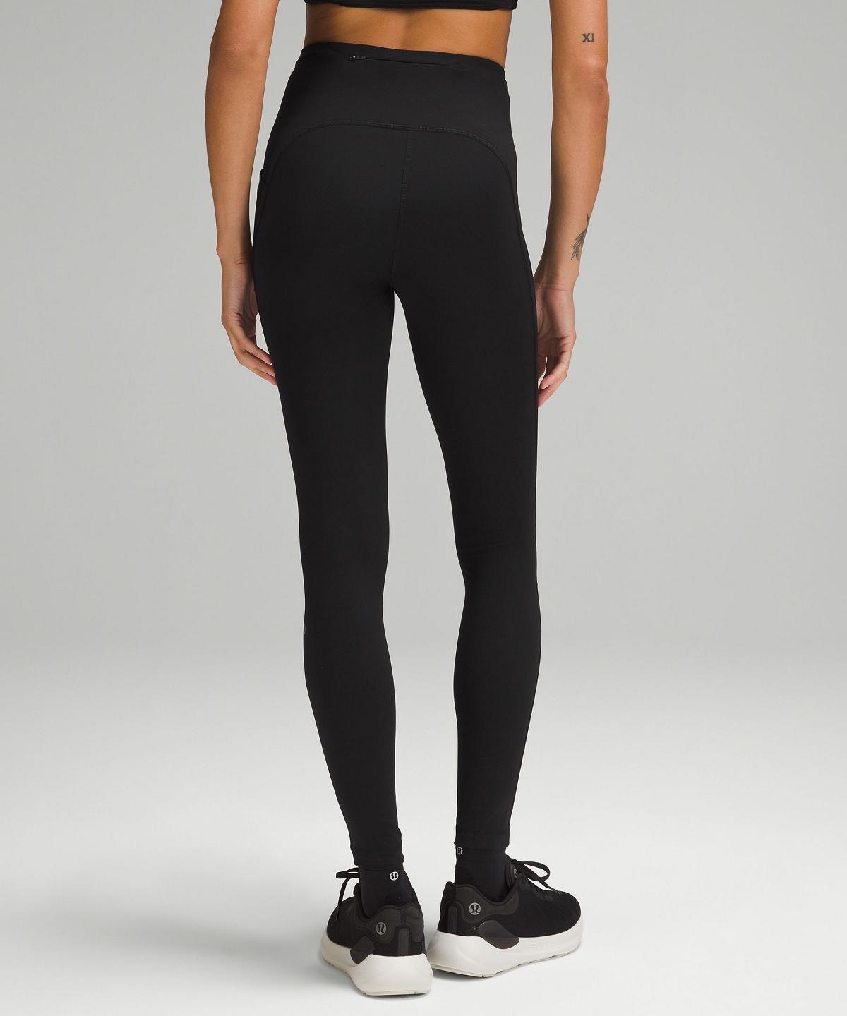 Black Lululemon Swift Speed High-Rise Tight 28" Women Leggings | NZ_LuLu69711