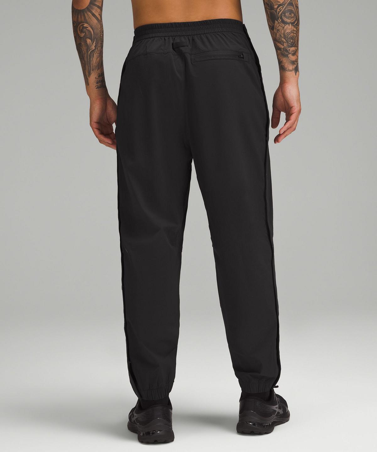 Black Lululemon Tear-Away Track Men Pants | NZ_LuLu38712