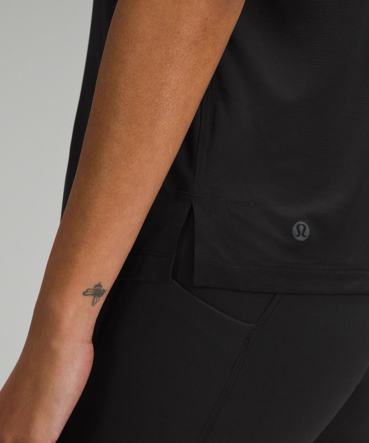 Black Lululemon Ultralight Hip-Length Women T Shirts | NZ_LuLu58487