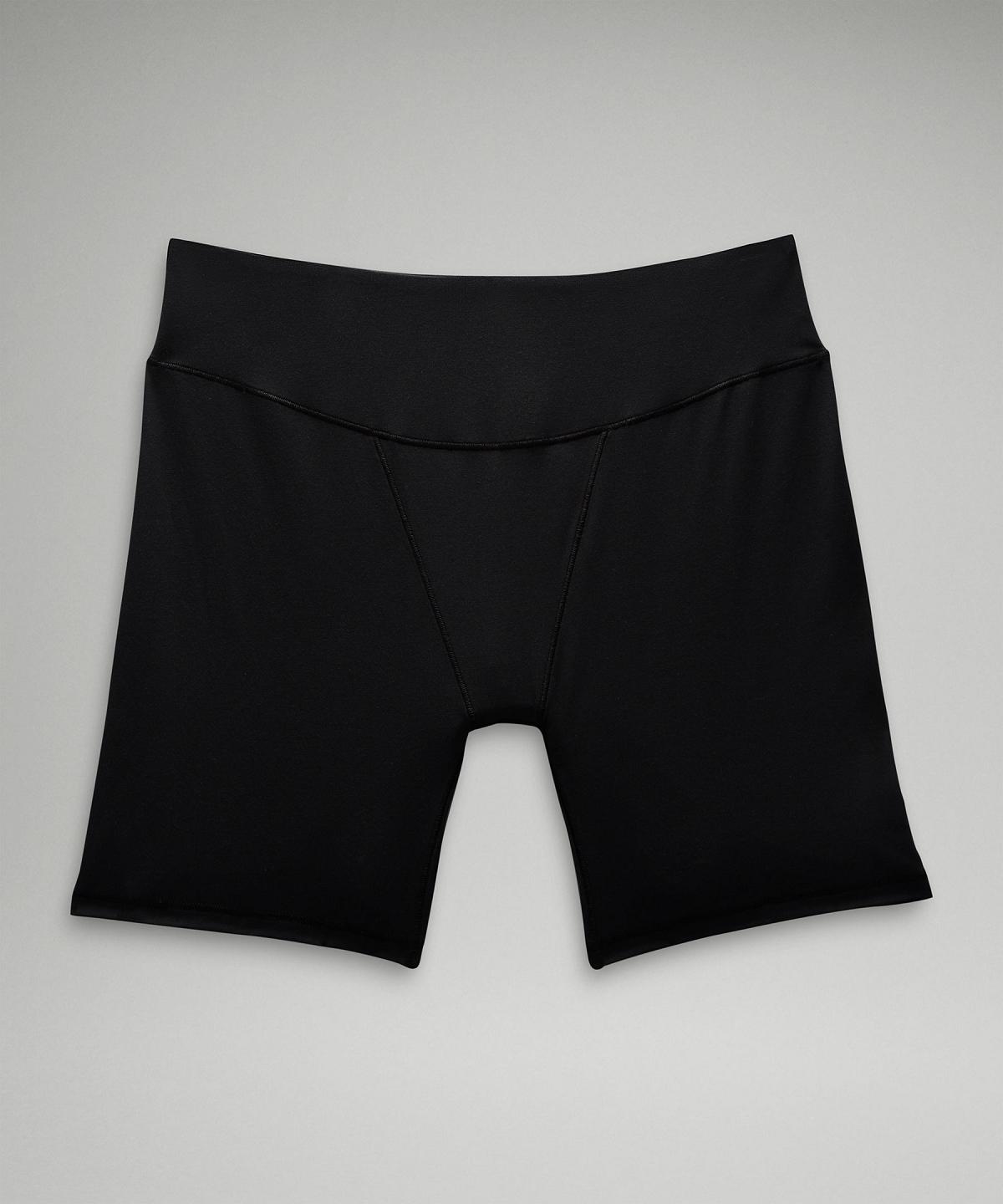 Black Lululemon UnderEase Super-High-Rise Shortie Women Underwear | NZ_LuLu82783