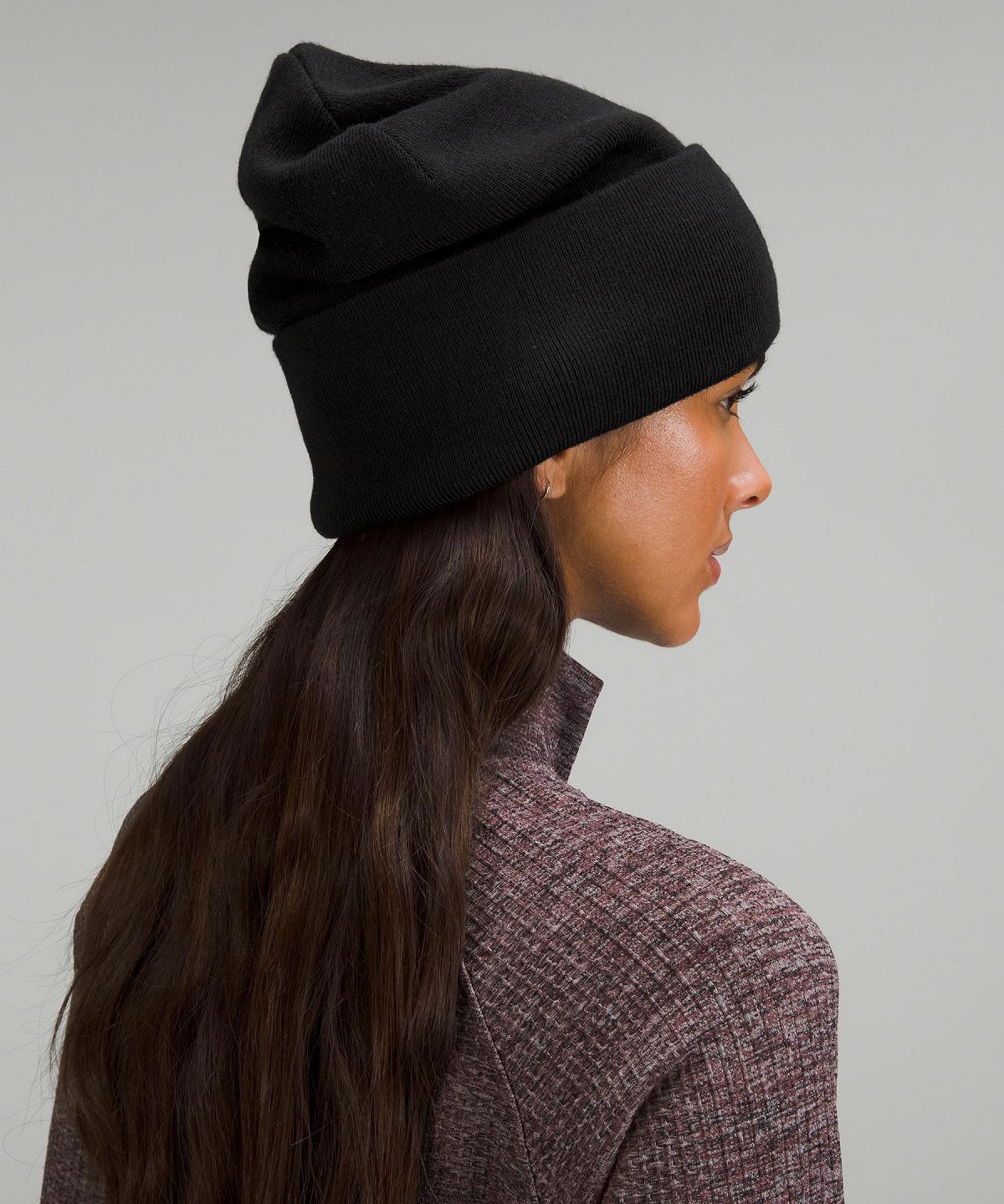 Black Lululemon Warm Revelation Men Hats | NZ_LuLu77236