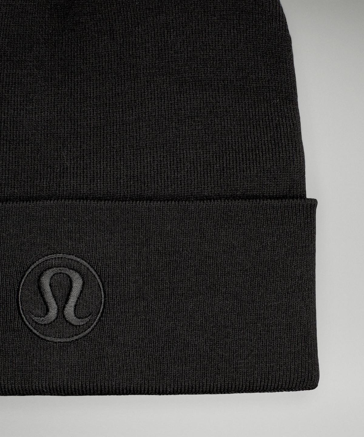 Black Lululemon Warm Revelation Men Hats | NZ_LuLu77236