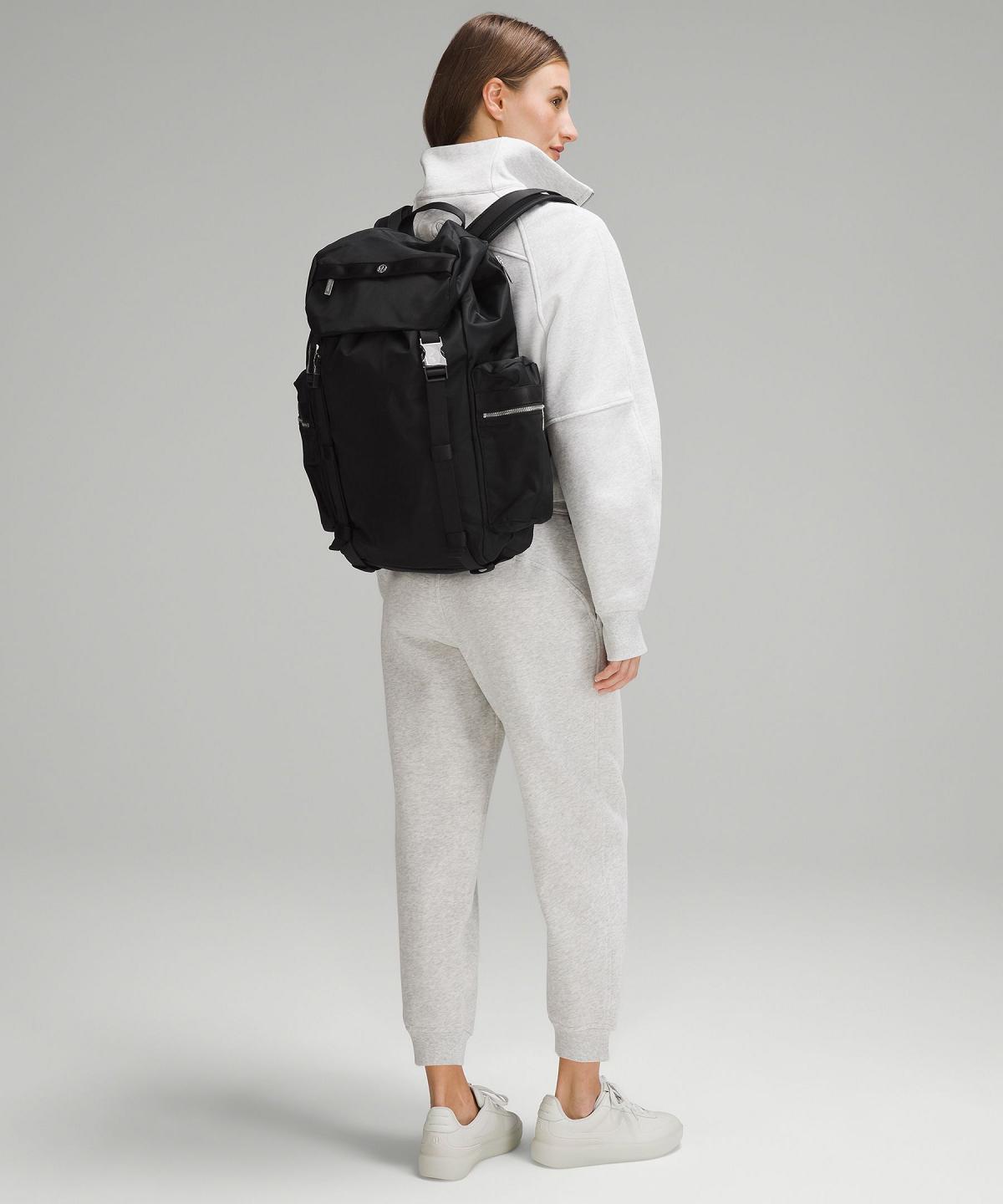 Black Lululemon Wunderlust 25L Bag Backpacks | NZ_LuLu90162