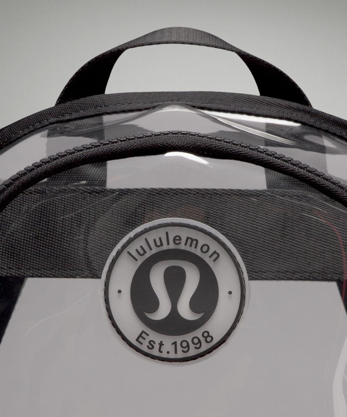 Black / Grey Lululemon Clear Mini 10L Bag Backpacks | NZ_LuLu42949