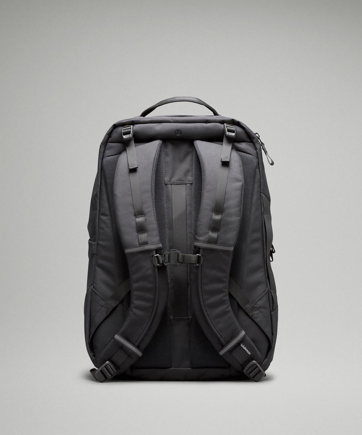 Black / Grey Lululemon Triple-Zip 28L Bag Backpacks | NZ_LuLu54399