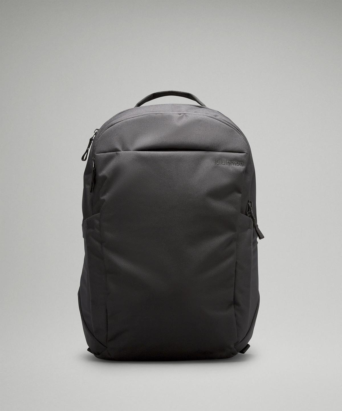 Black / Grey Lululemon Triple-Zip 28L Bag Backpacks | NZ_LuLu54399