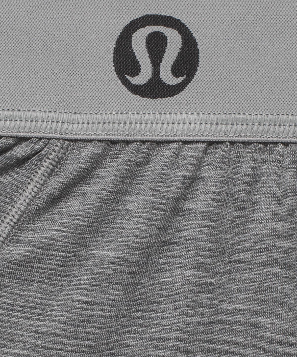 Black / Grey / Navy Lululemon Always In Motion Long Boxer 7" 3 Pack Men Underwear | NZ_LuLu59392