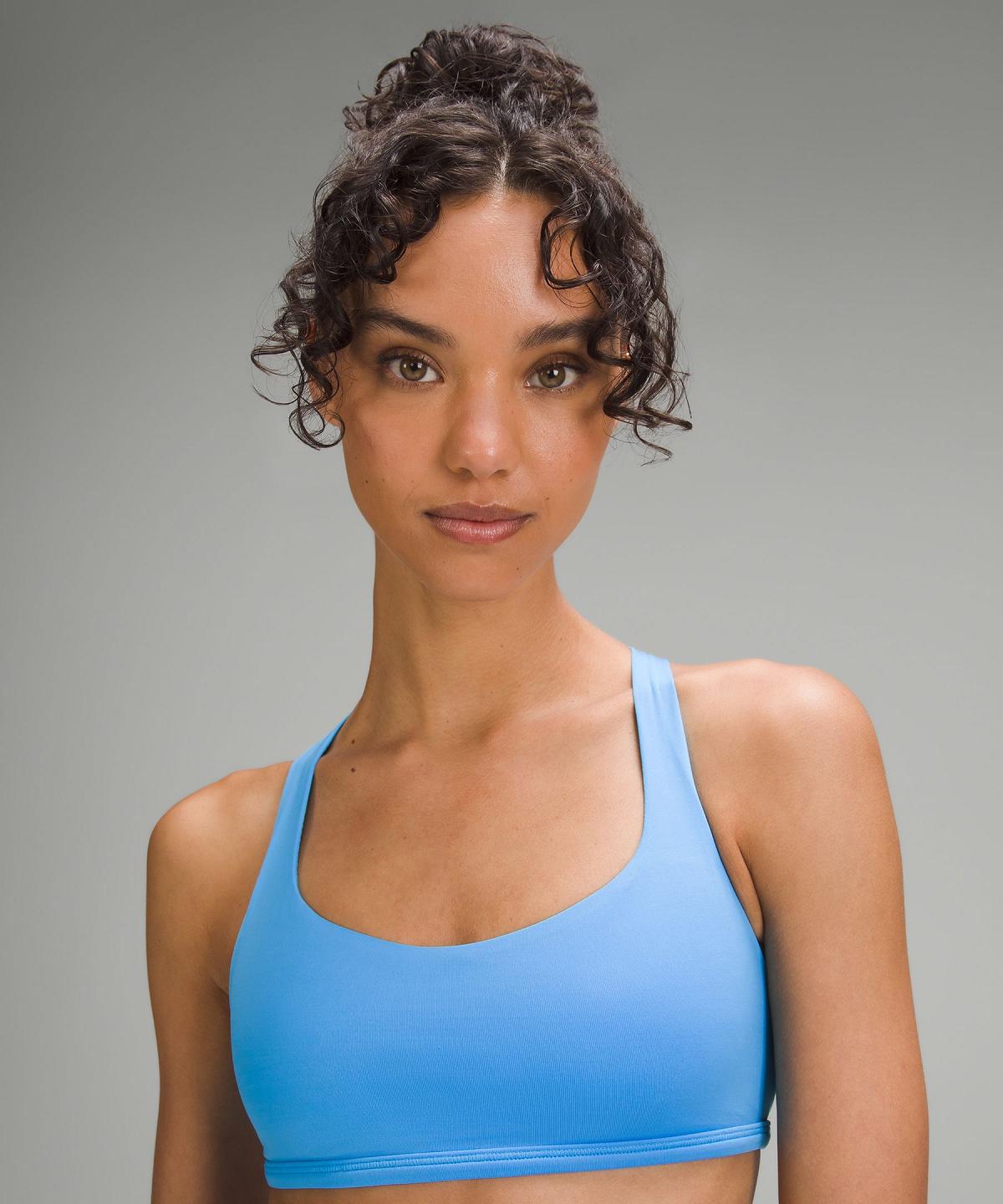 Blue Light Lululemon Free to Be - Wild Women Sports Bra | NZ_LuLu89422