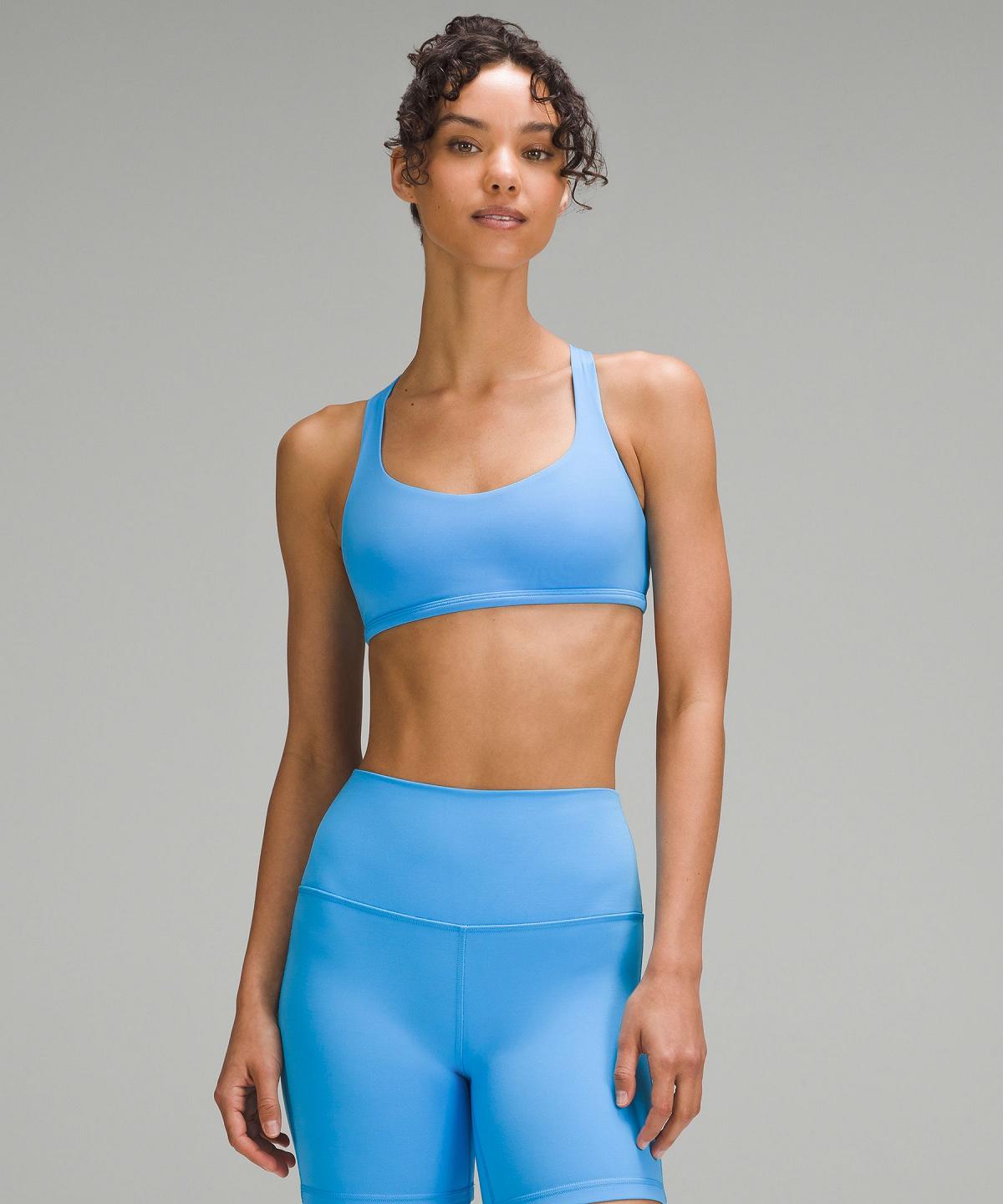 Blue Light Lululemon Free to Be - Wild Women Sports Bra | NZ_LuLu89422