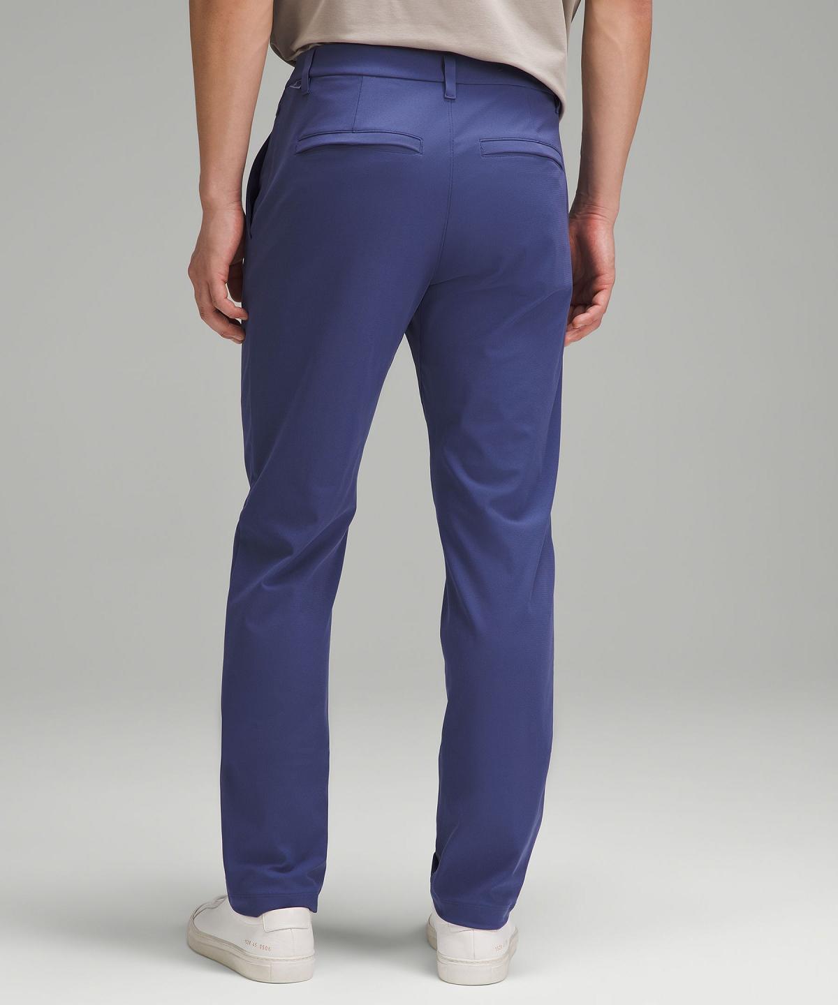 Blue Lululemon ABC Classic-Fit 30"L Men Trousers | NZ_LuLu52007