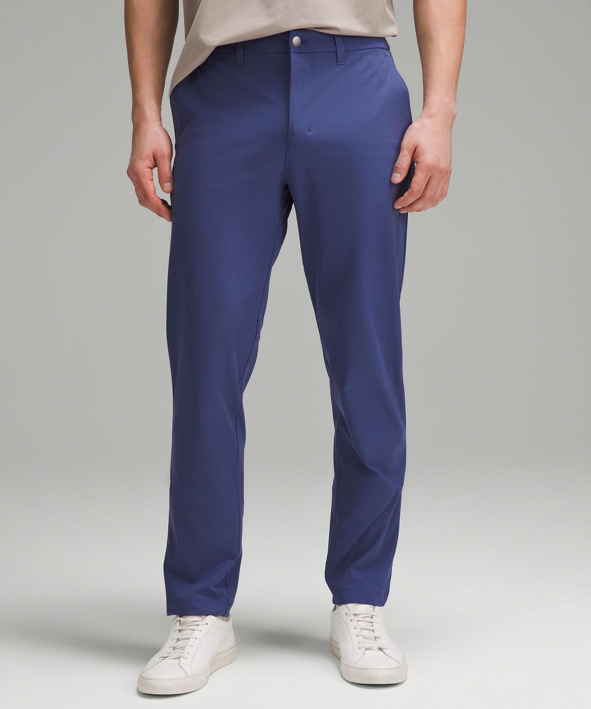 Blue Lululemon ABC Classic-Fit 30"L Men Trousers | NZ_LuLu52007