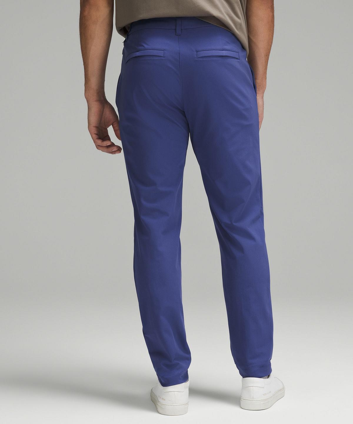 Blue Lululemon ABC Slim-Fit 30"L Men Trousers | NZ_LuLu10983