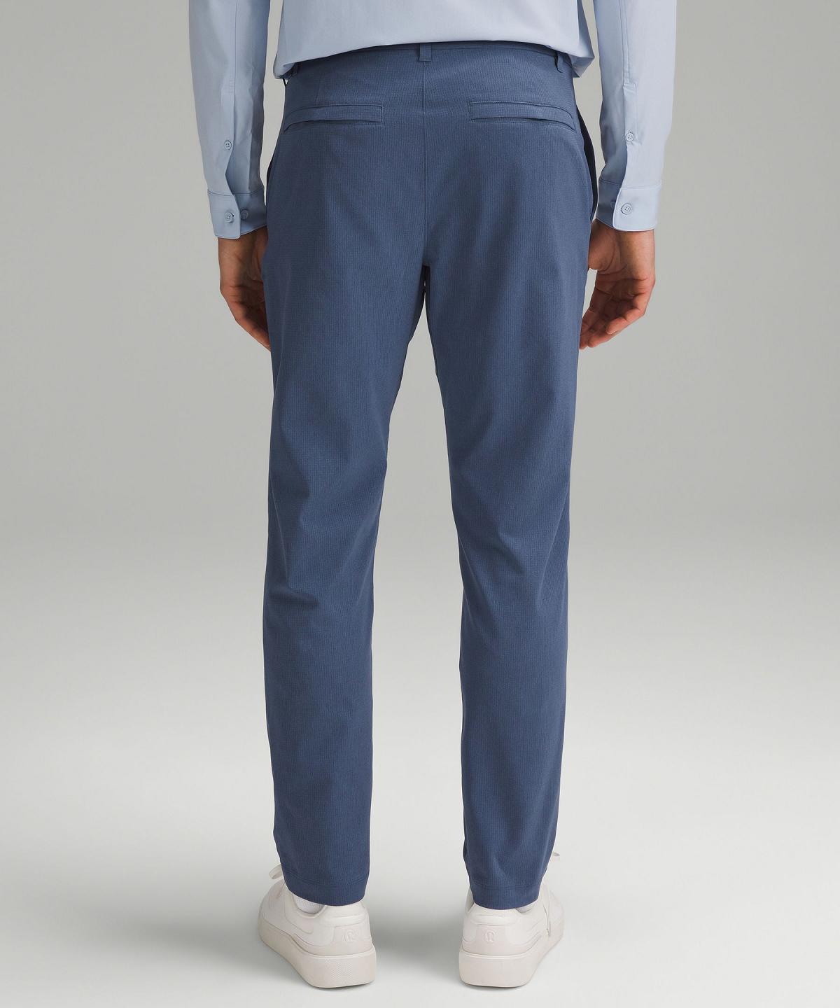 Blue Lululemon ABC Slim-Fit 30"L Men Trousers | NZ_LuLu51161