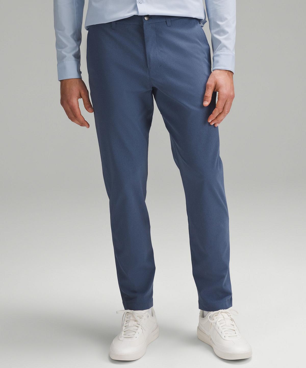 Blue Lululemon ABC Slim-Fit 30"L Men Trousers | NZ_LuLu51161